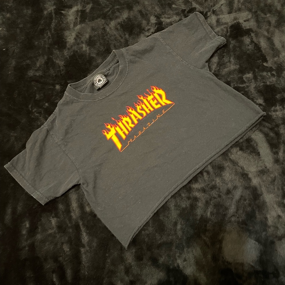 Kids Crop Thrasher Tee